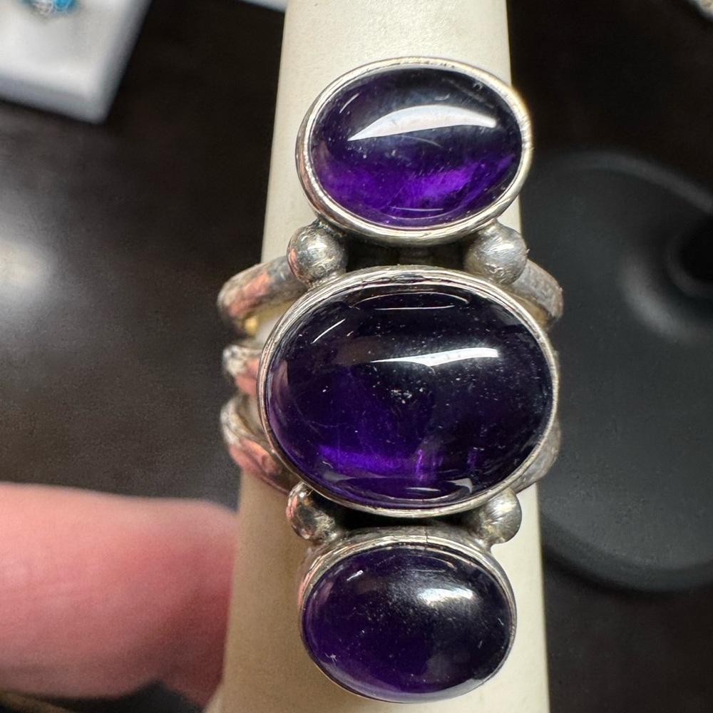 925 NB Amethyst Ring